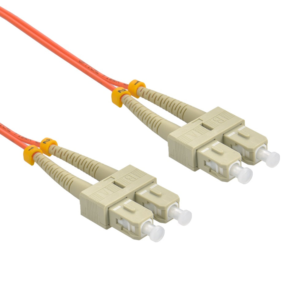 SC/UPC-SC/UPC OM2 Multimode Duplex OFNR 2.0mm Fiber Optic Patch Cable SC/UPC-SC/UPC OM2 Multimode Duplex OFNR 2.0mm Fiber Optic Patch Cable